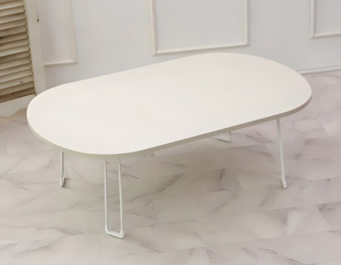 원룸 접이식 테이블 추천 레몬트리 타원형 900