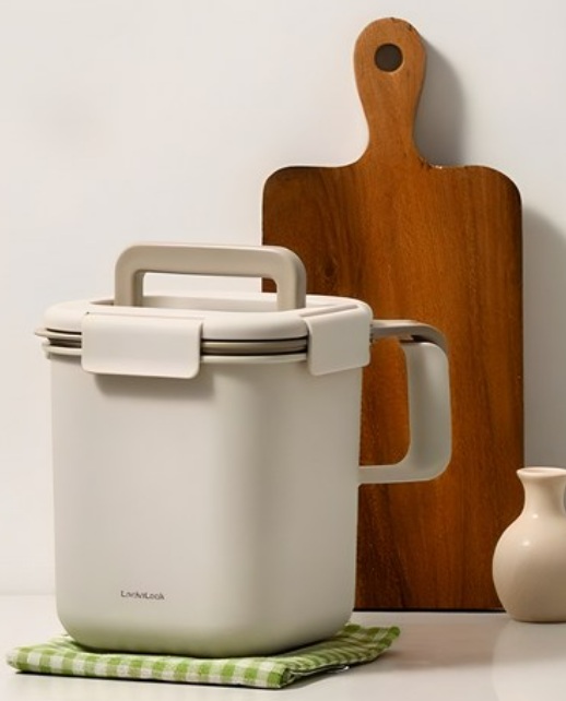 원룸 음식물 쓰레기통 추천 락앤락 투 핸들